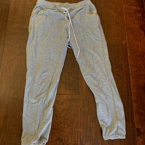 Grey sweatpants